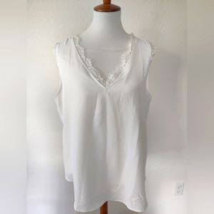 Lace Trim Tank